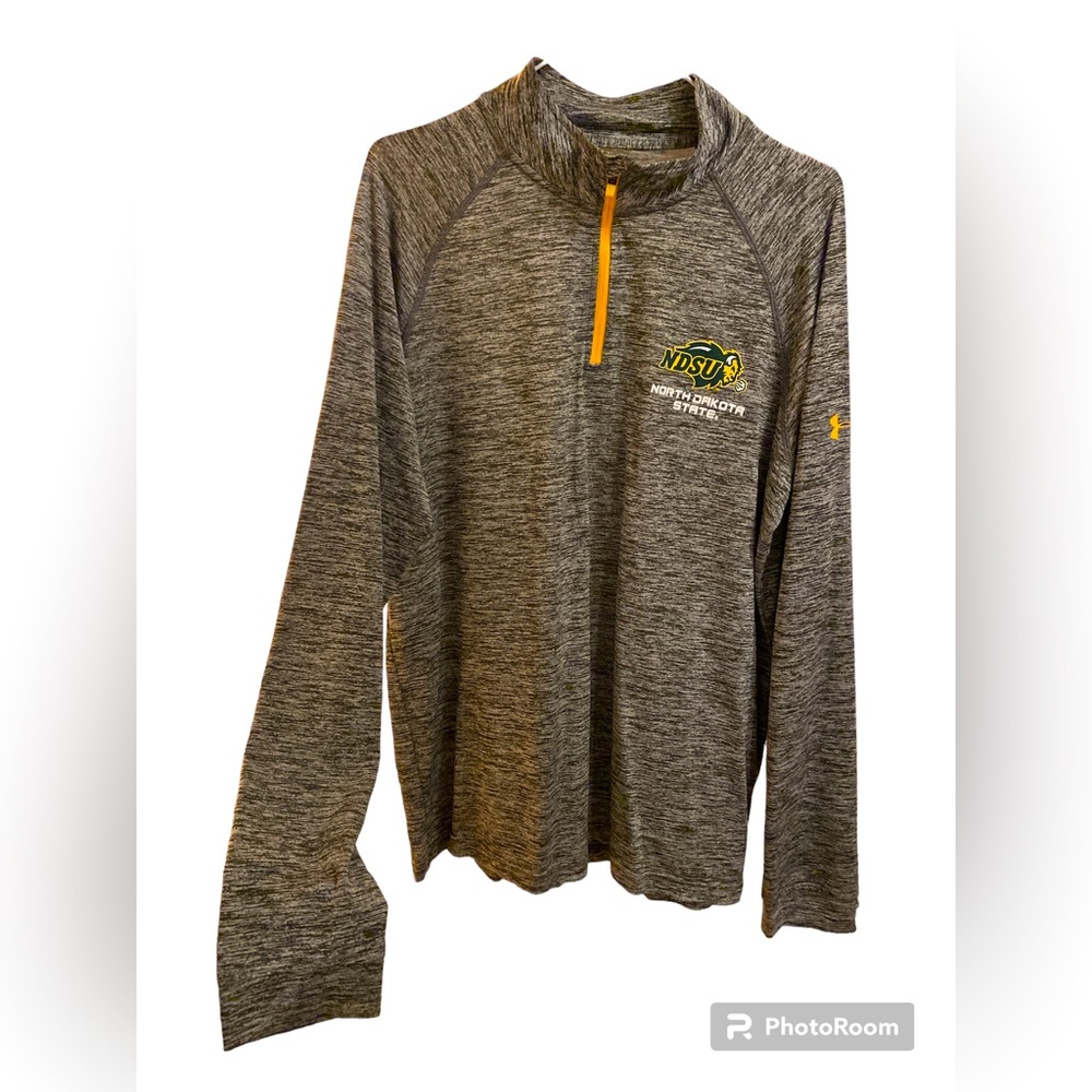 North Dakota State University Bison Under Armour quarter-zip (Heat Gear)